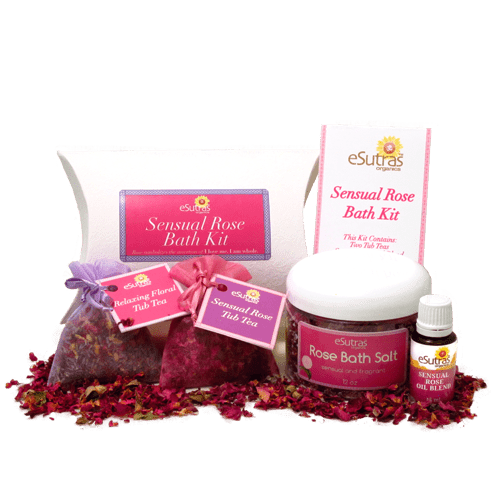 Sensual Rose Bath Kit