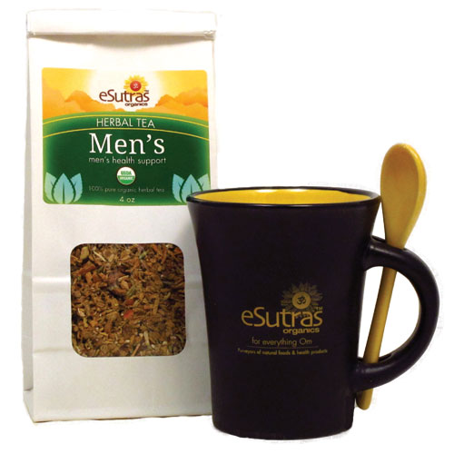 Blue - Mens Tea Mug Set