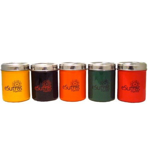 See through Tea Canister - Black
