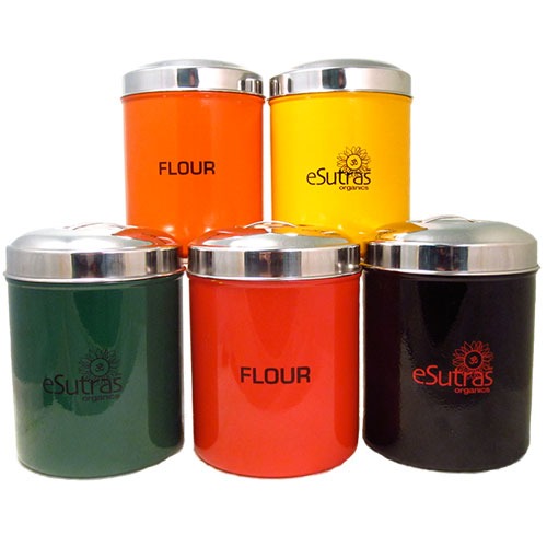 Flour Canister - Yellow